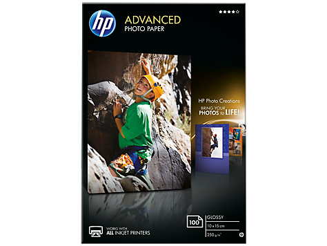 Q8692A HP Advanced Glossy Photo Paper 250g 10x15 100sh.