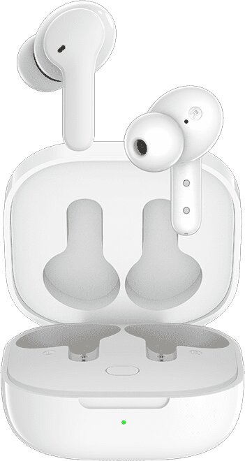 QCY - T13 zcela bezdrátová sluchátka s dobíjecím boxem - bílá T13 white