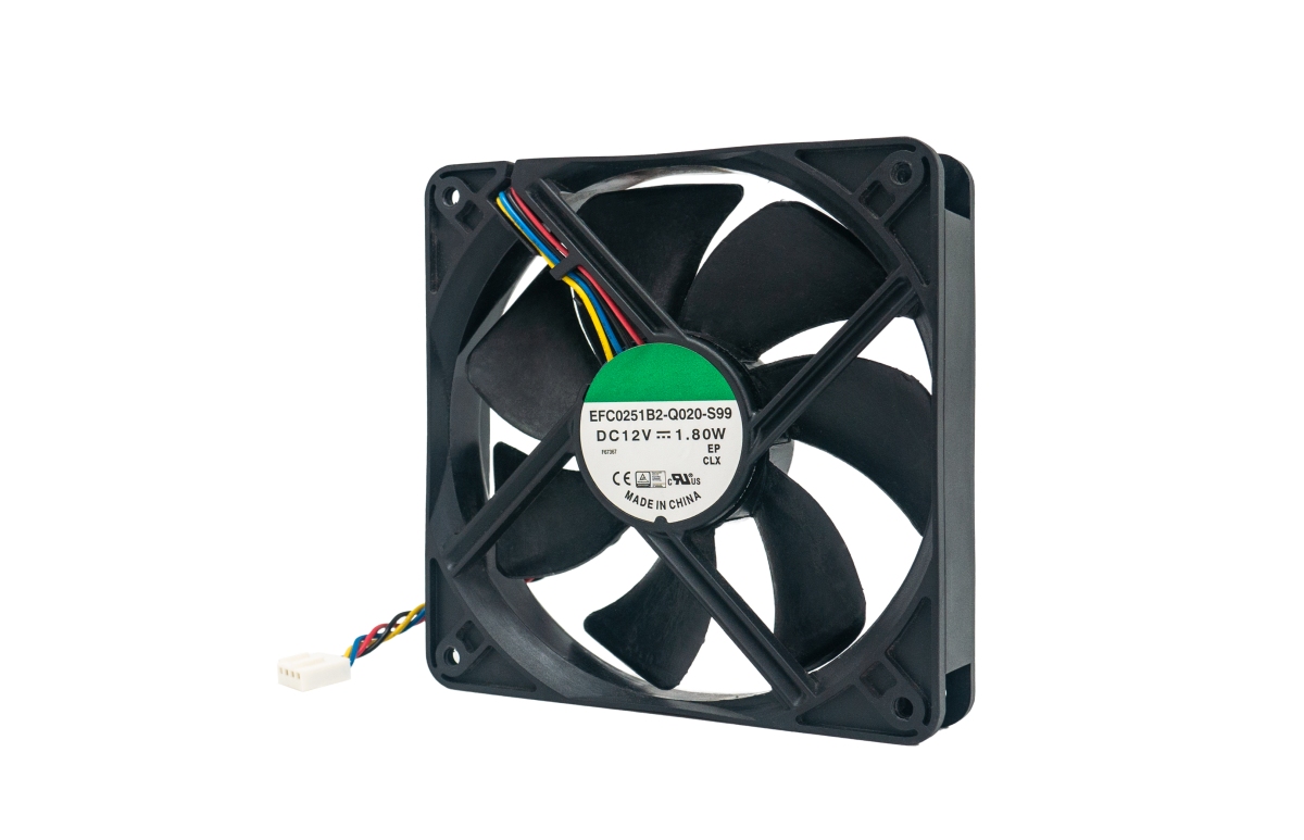 QNAP Fan (120x120x25mm fan, 12V, 4PIN, 2200 RPM) FAN-12CM-T02