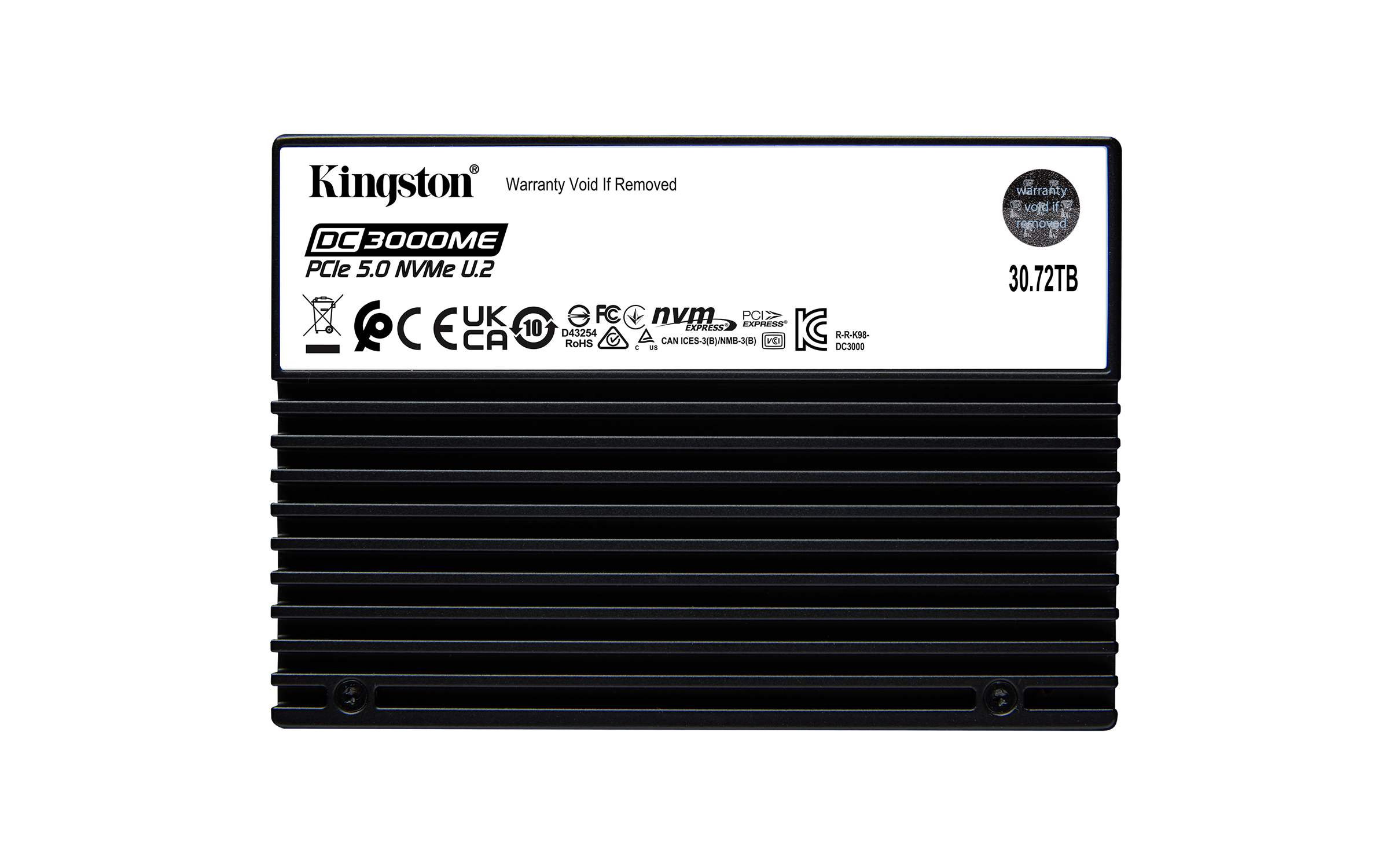 QNAP - Kingston, SSD, DC3000ME, NVMe, 30,72TB 79700-T30R7201KS00-RS
