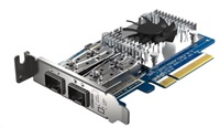 QNAP QXG-25G2SF-CX6 - 25GbE (2porty) PCIe karta; nízký profil; PCIe Gen4 x8