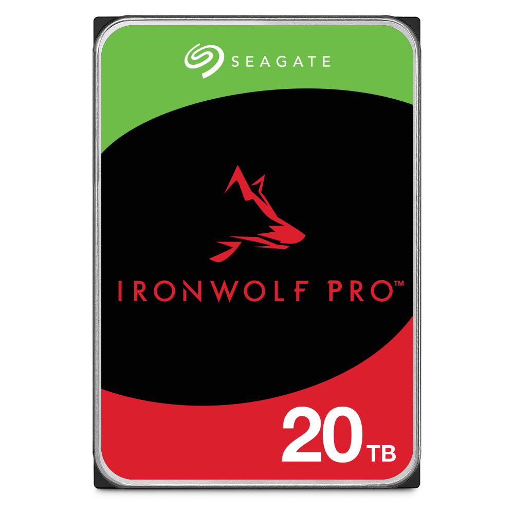 QNAP Seagate, HDD, IronWolf Pro, SATA III, 3.5-inch, 20TB, ST20000NT001 7212320T-6050100-000-RS