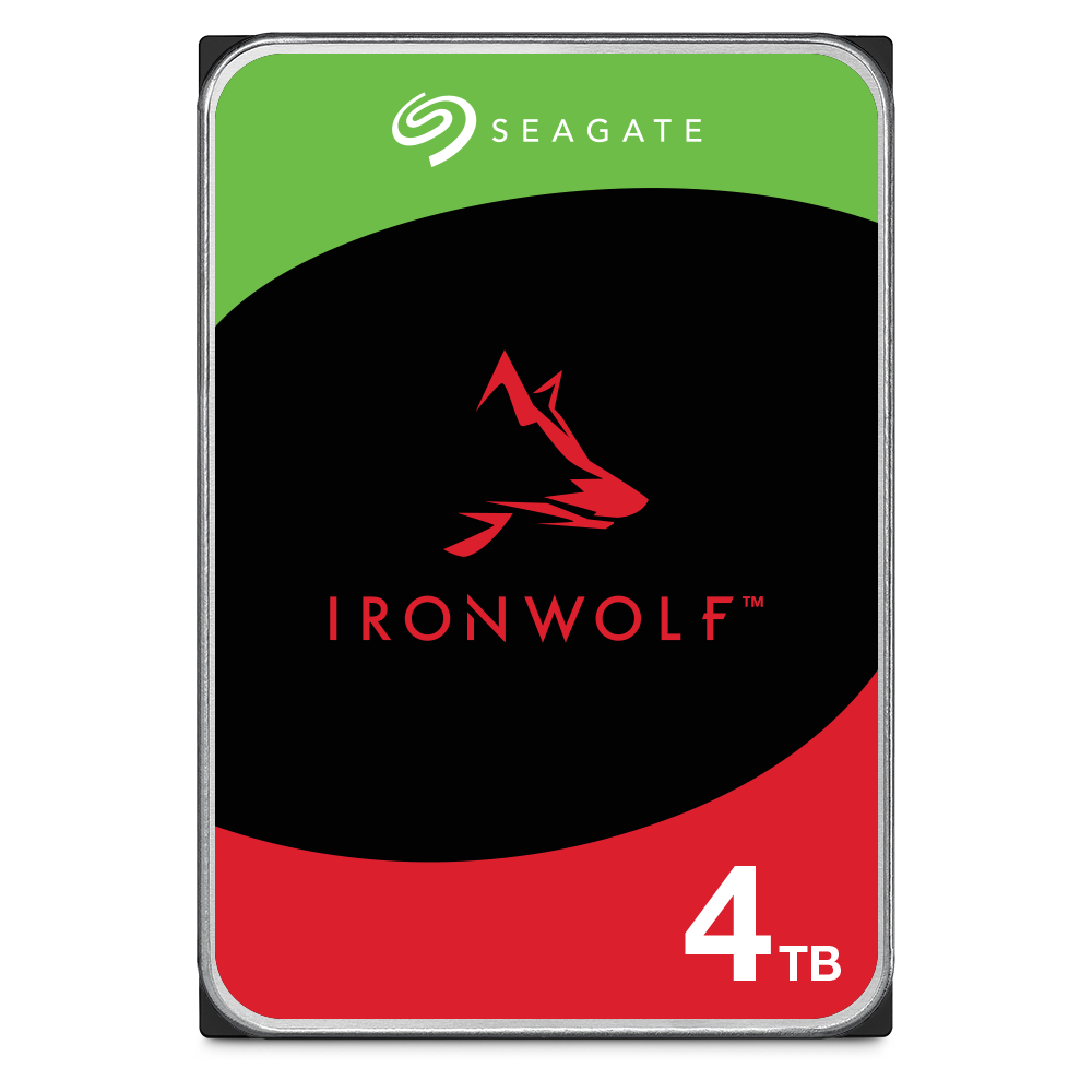 QNAP Seagate, HDD, IronWolf, SATA III, 3.5-inch, 4TB, ST4000VN006 72123400-6000000-000-RS