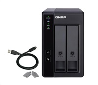 QNAP TR-002 rozšiřovací jednotka pro PC či QNAP NAS (2x SATA / 1x USB 3.1 typu C - Gen 2)
