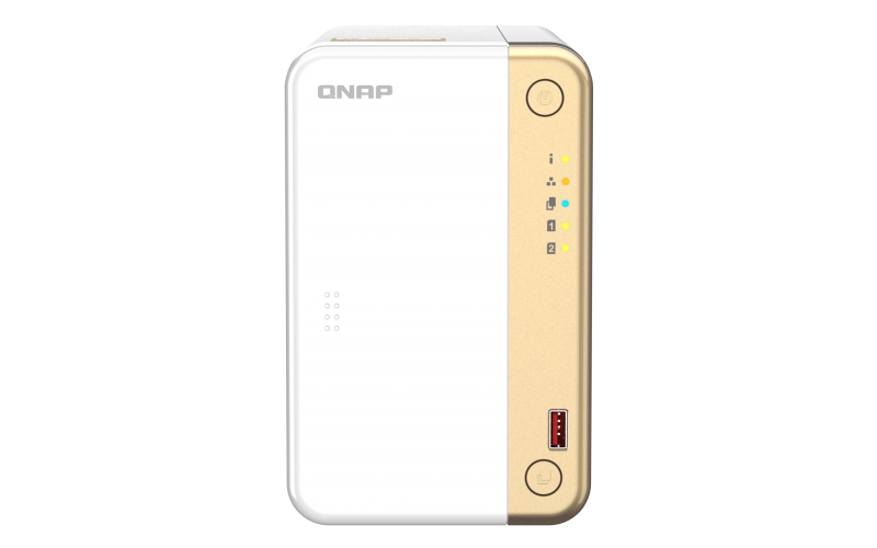 QNAP TS-262-4G (2core 2,9GHz, 4GB RAM, 2x SATA, 2x M.2 NVMe, 1x PCIe, 1x 2,5GbE, 1x HDMI 4K, 4x USB)