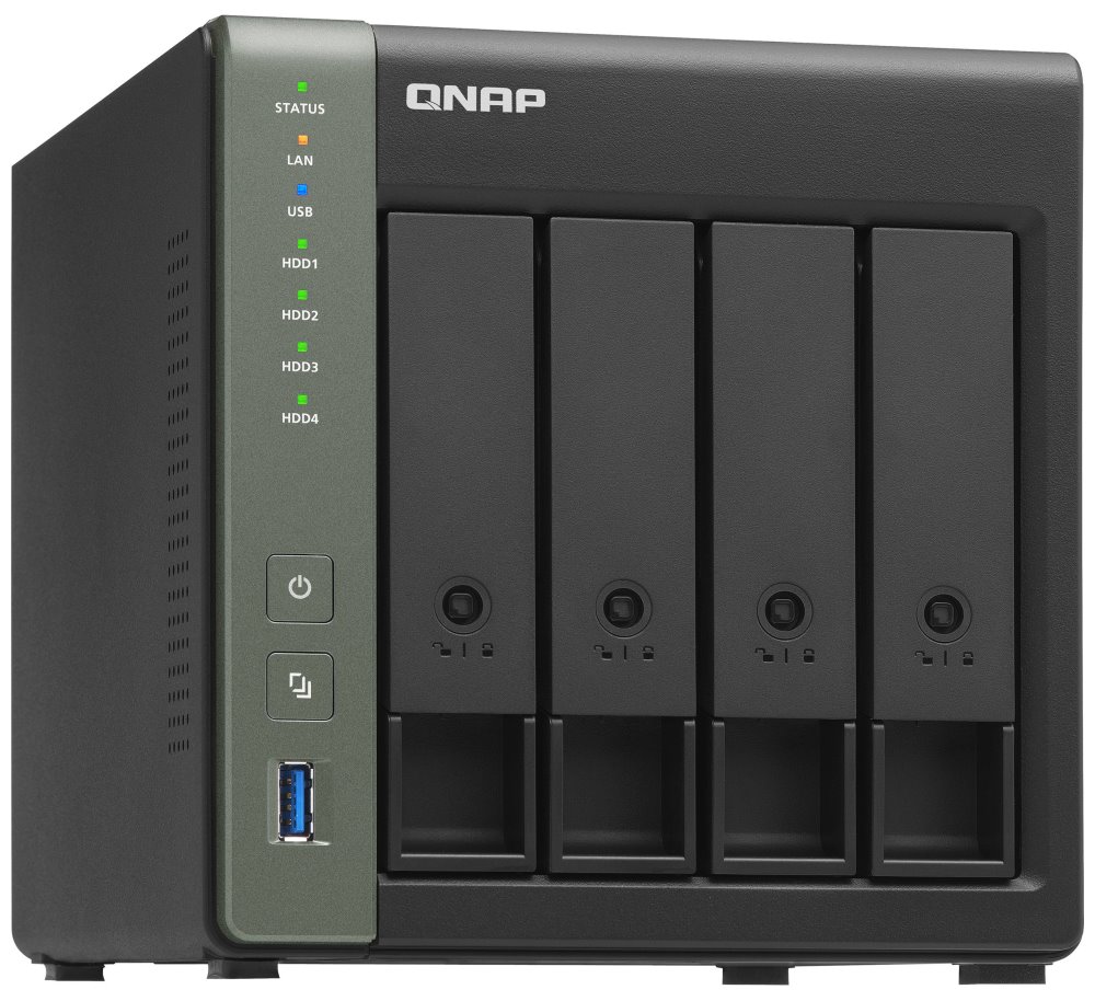 QNAP TS-431KX-2G (4core 1,7GHz / 2GB RAM / 4x SATA / 2x GbE / 1x 10GbE SFP+ / 3x USB 3.2 Gen1 )