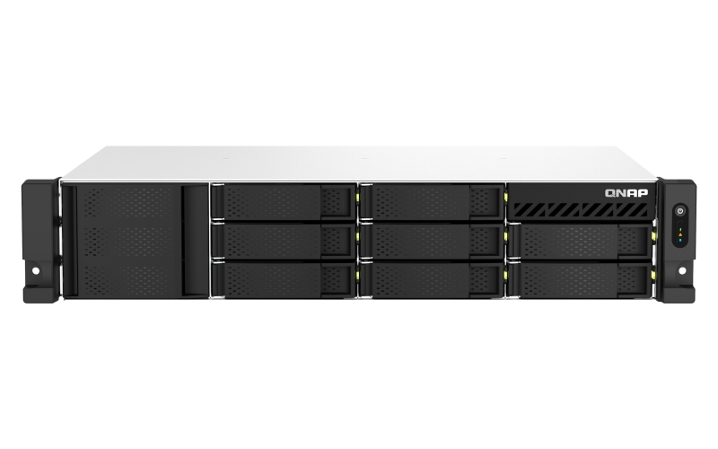 QNAP TS-873AeU-4G (Ryzen 2,2GHz, 4GB RAM, 8xSATA, 2x2,5GbE, 1xPCIe, 2xM.2 sloty, malá hloubka)