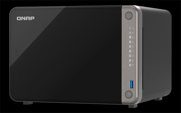 QNAP TS-AI642-8G 6-Bay Tower AI NAS with 8-Core Processor, GPU