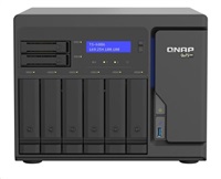 QNAP TS-h886-D1622-16G (Xeon 3,2GHz, ZFS, 16GB ECC RAM, 6x3,5"+2x 2,5", 2xPCIe, 4x2,5GbE,2xM.2 NVMe)