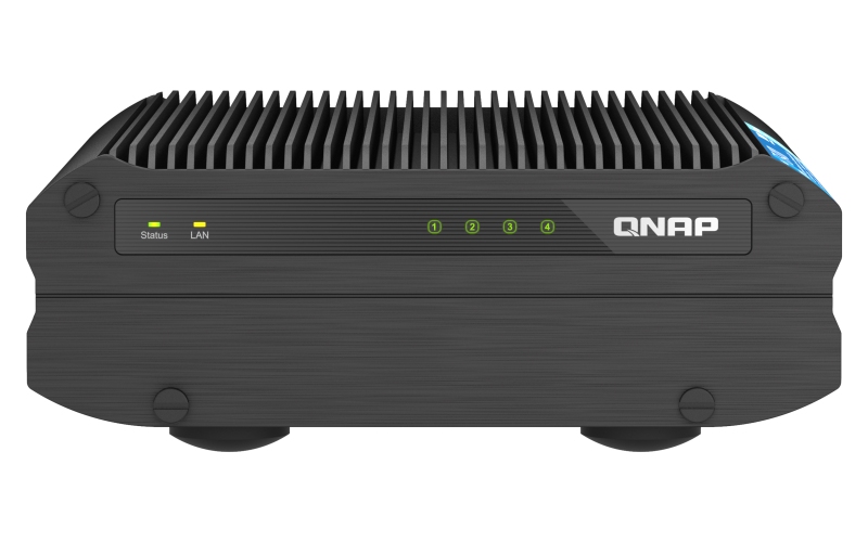 QNAP TS-i410X-8G (průmyslový NAS, 4core 3,0GHz, 8GB RAM, 4x2,5" SATA, 2x10GbE, 4xUSB 3.2, 1x HDMI)