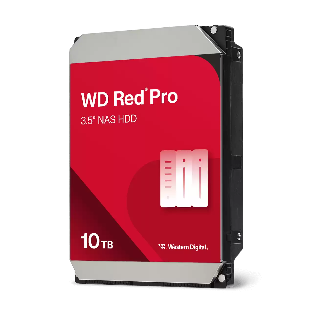 QNAP - WD, HDD, Red Pro, SATA III, 3.5-inch, 10TB 7211310T-7050000-000-RS
