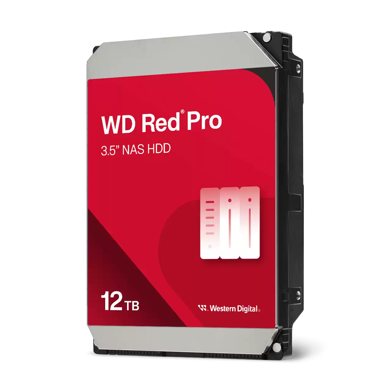 QNAP - WD, HDD, Red Pro, SATA III, 3.5-inch, 12TB 7211312T-7050000-000-RS