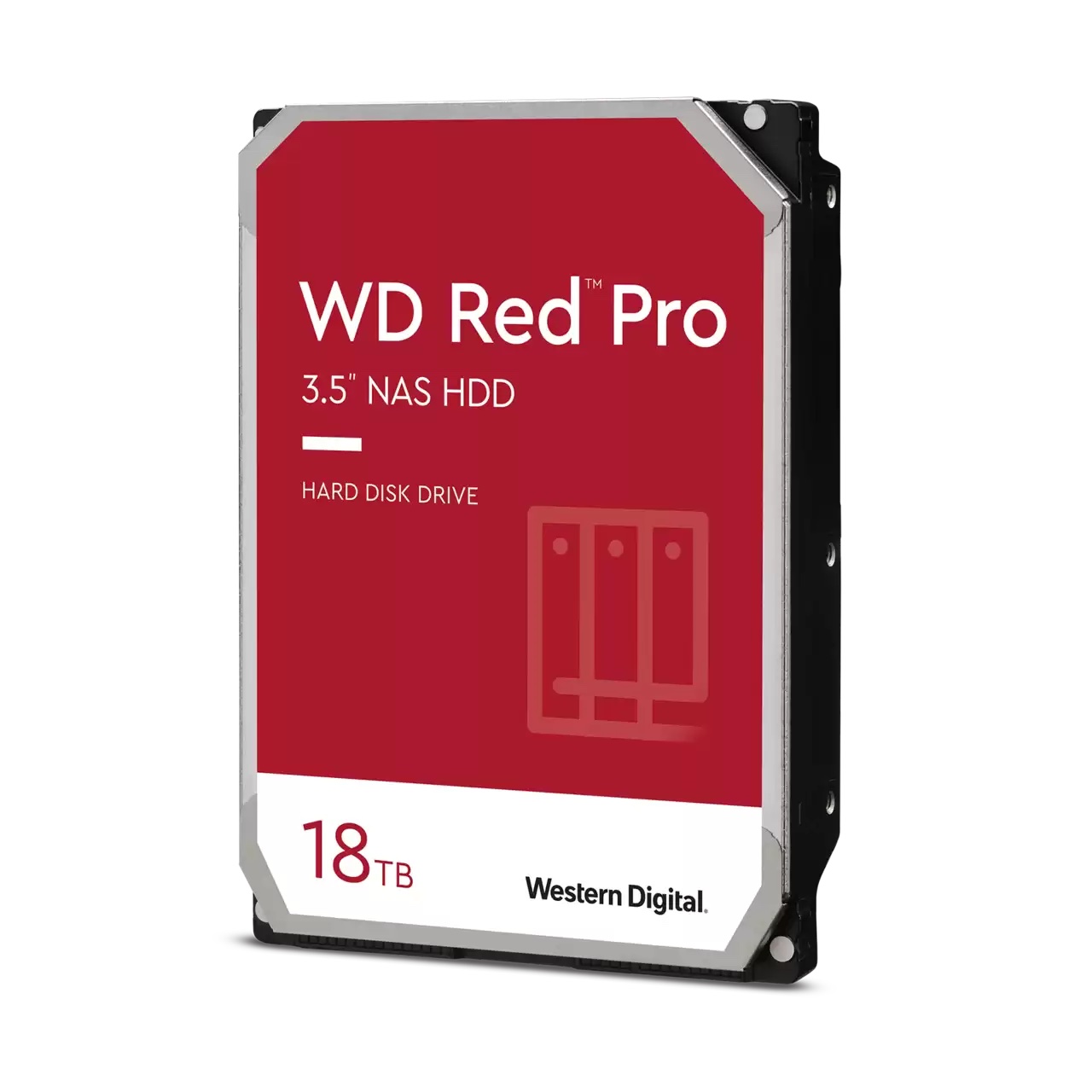 QNAP - WD, HDD, Red Pro, SATA III, 3.5-inch, 18TB 7211318T-7050100-000-RS