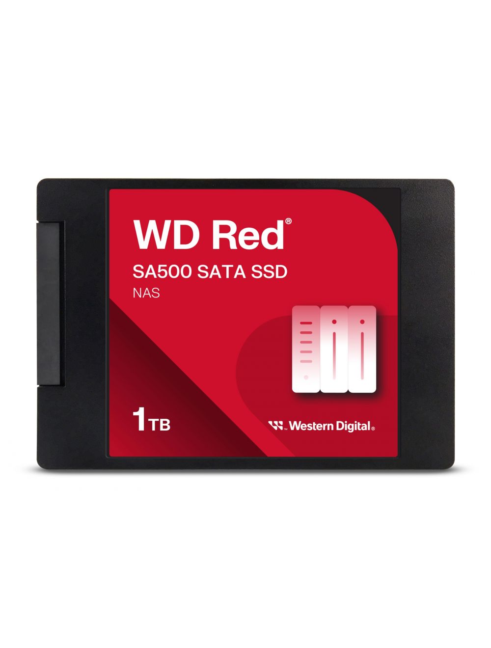 QNAP WD, SSD, Red SA500, SATA III, 2.5-inch, 1TB, WDS100T1R0A 79700-T00101WD02-RS