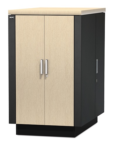 Rack APC NetShelter CX 24U NetShelter CX 24U Secure Soundproofed Server Room in a Box Enclosure AR4024IA