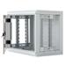 Rack Triton 19" jednodílný 9U/400mm prosklené dveře, odnímatelné bočnice,šedý RUA-9-AS4-CAX-A1 RUA-09-AS4-CAX-A1