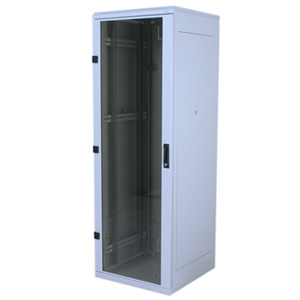 Rack Triton 19'' stojanový 45U/800x900 prosklené dveře, šedý RMA-45-A89-XAX-A1