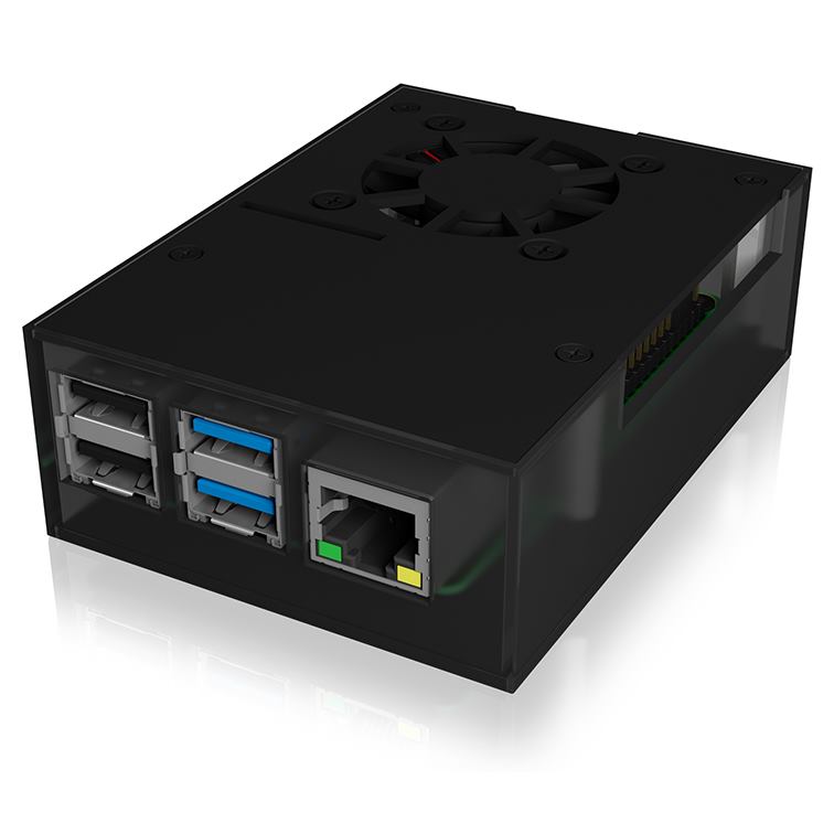 RAIDSONIC ICY IB-RP108, pre Raspberry Pi 4