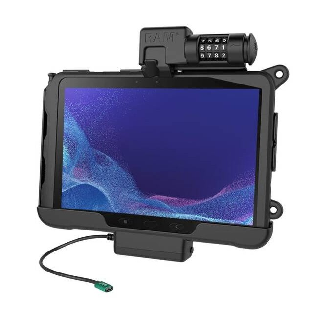 RAM Mounts Kombinační dokovací stanice USB-C RAM® pro Tab Active4 Pro a Tab Active Pro RAM-HOL-SAM57CPCLU