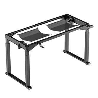 Rám stola, elektricky nastaviteľná výška, 72-116 cm, čierny, Ultradesk, UPLIFT FRAME UDESK-UP-BB