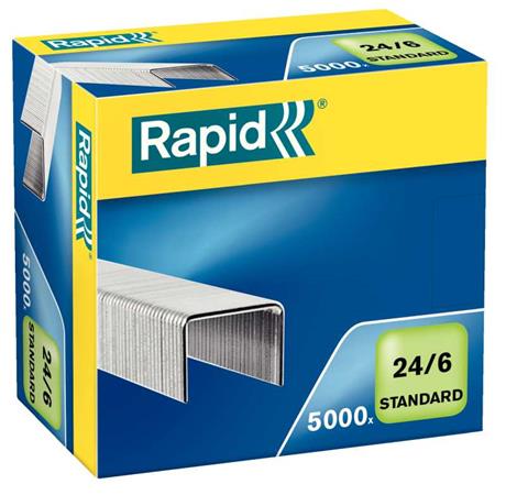 Rapid drátky Standard 24/6, 5000 ks