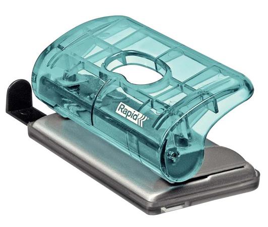 Rapid mini děrovačka Colour´Ice FC5, 10 listů, blistr, ledově modrá 5001332