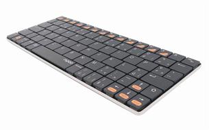 Rapoo E6100 - SK Compact Bluetooth Keyboard for Android/iPad (Blade Series Black)