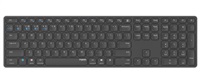 RAPOO klávesnice E9800M, bezdrátová, CZ/SK, šedá 6940056115355