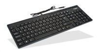 RAPOO Klávesnice N7000 drátová, černá, CZ 6940056148223