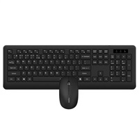 RAPOO Set klávesnice a myš 8310M, Multi-mode, Bezdrátový set, CZ/SK, Černá 6940056131225