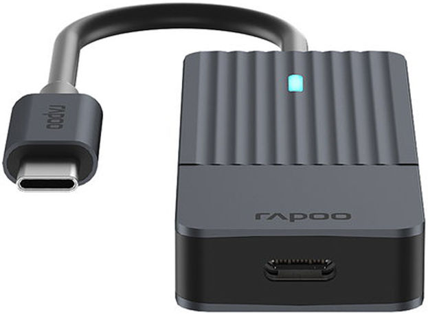 Rapoo UCH - 4002 adaptér černý 6940056114174