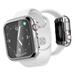 Raptic ochranné sklo 360x Bumper Case pre Apple Watch 41mm 7/8/9 - Clear R-463546