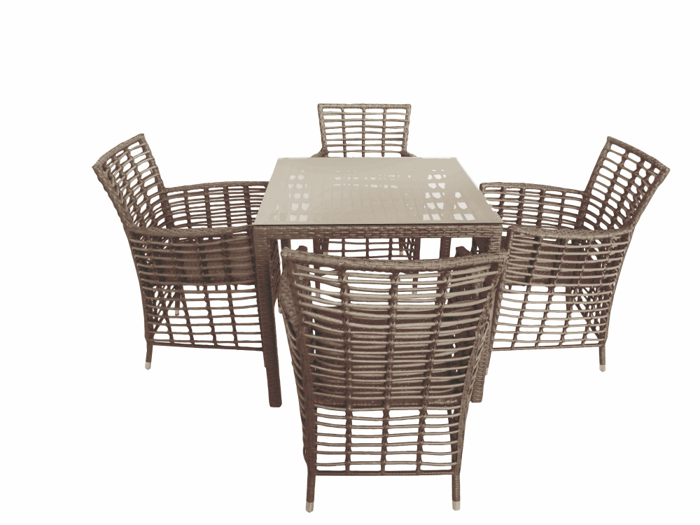 Ratanový nábytok G21 Royal Small merbau, set 5ks M005