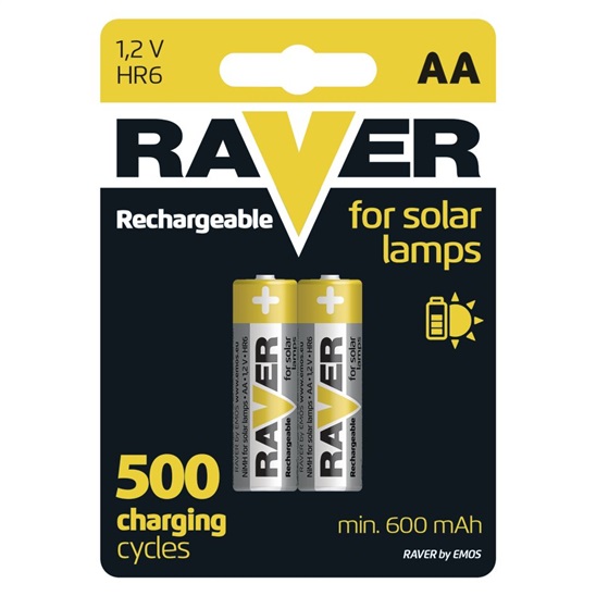 Raver BAT. SOLAR NIMH HR6 2BL