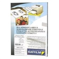 RAYFILM Fólia 210x297biela lesklá polyest. samolepiaca laser 100ks/A4 *R05041123A R0504.1123A