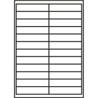 RAYFILM Štítky 100x23 univerzálne biele *R01001528A R0100.1528A