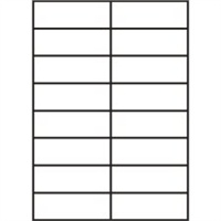 RAYFILM Štítky 105x37 univerzálne biele *R01000908A R0100.0908A