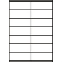 RAYFILM Štítky 105x41 univerzálne biele *R01000933A R0100.0933A