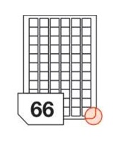 RAYFILM Štítky 25,4x25,4 univerzálne biele *R01005003A R0100.5003A