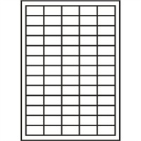 RAYFILM Štítky 38x21,2 univerzálne biele *R01000102A R0100.0102A