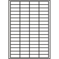 RAYFILM Štítky 48,5x16,9 univerzálne biele *R01000201A R0100.0201A