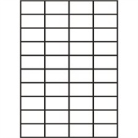 RAYFILM Štítky 52,5x29,7 lepiace biele *R01000304A R0100.0304A