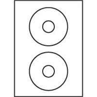 RAYFILM Štítky CD05 118/36 univerzálne biele *R0100CD05A R0100.CD05A