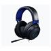 RAZER herní sluchátka Kraken pro konzole, modro-černé, 3.5 mm jack RZ04-02830500-R3M1