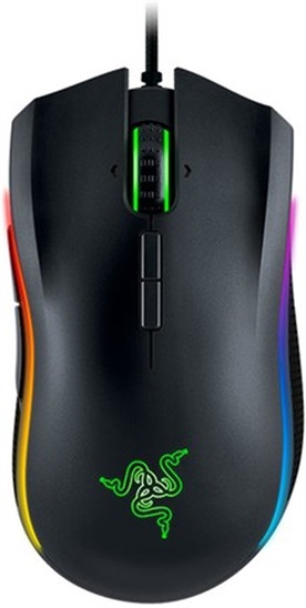 Razer Myš Mamba Tournament Ed., laserová, 7tl., 1 koliesko, drôtová (USB), čierna, 16000DPI, herná RZ01-01370100-R3G1