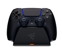 RAZER Univerzální rychlonabíjecí stojan, pro PlayStation 5, Midnight Black RC21-01900200-R3M1