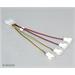 Redukcia Akasa Molex -> 4x 3pin DMI +redukce otáček AK-CB001