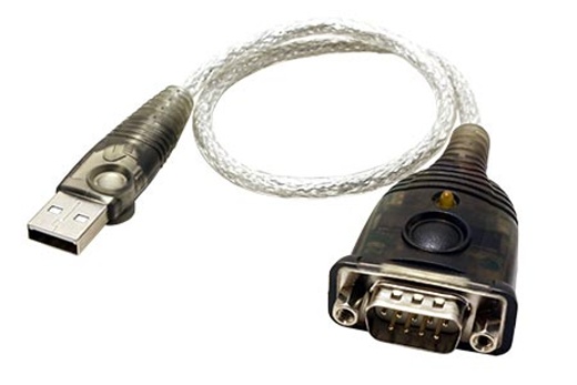 Redukcia Aten USB -> 1x sériový port RS232 (MD9), 40cm 14.01.6461