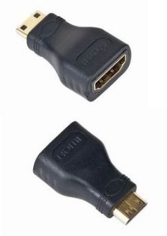 Redukcia HDMI na HDMI mini-C, M/F, čierna SKREDHDMIMINI