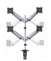 Reflecta FLEXO DeskPro 27-1010 Q stolní držák 4 monitorů PR23262